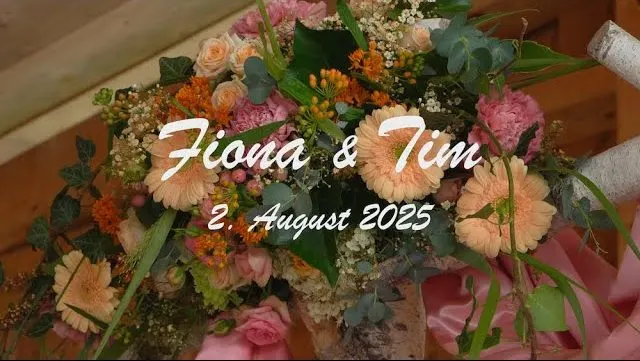Hochzeitsfilm Fiona & Tim, Lottstetten 2025 — Echtzeit Production