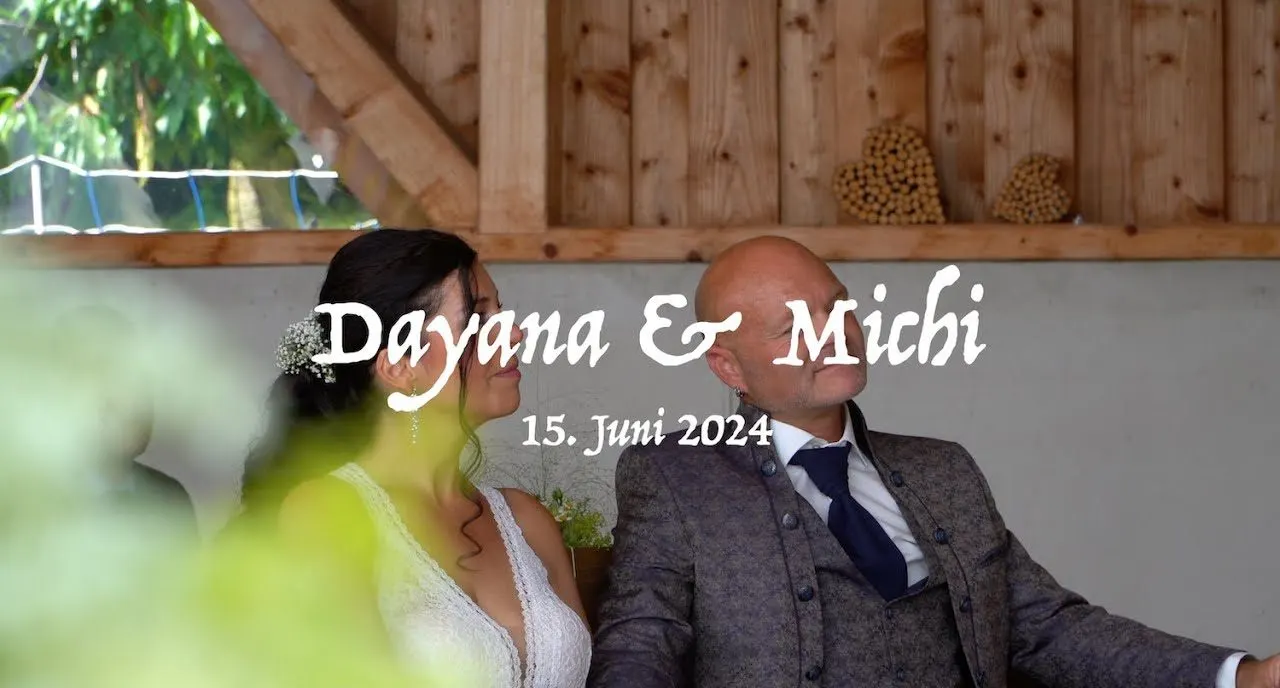 Hochzeitsfilm Dayana & Michi, Baden-Württemberg 2024 — Echtzeit Production